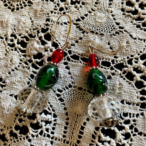 💥Hand Crafted Beaded Dangle Earrings💥 NEW - Picture 2 of 6